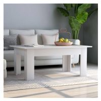 Konferenční stolek bílý 100x60x42 cm dřevotříska