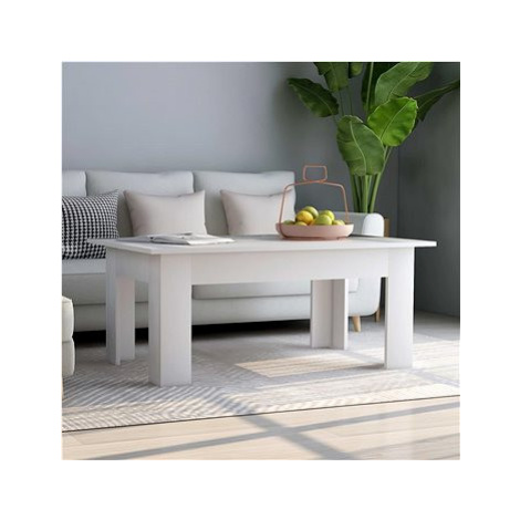 Konferenční stolek bílý 100x60x42 cm dřevotříska SHUMEE