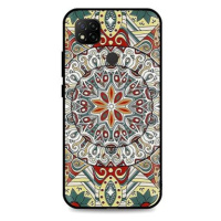 TopQ Xiaomi Redmi 9C 3D silikon Barevná mandala 52680