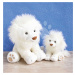 Plyšový sněžný lev Snow Lion Histoire d’ Ours bílý 28 cm od 0 měsíců