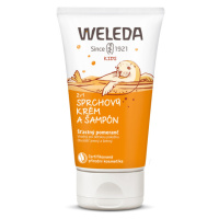 WELEDA 2v1 sprchový krém a šampon Šťastný pomeranč 150 ml