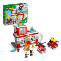 Lego® duplo® 10970 hasičská stanice a vrtulník