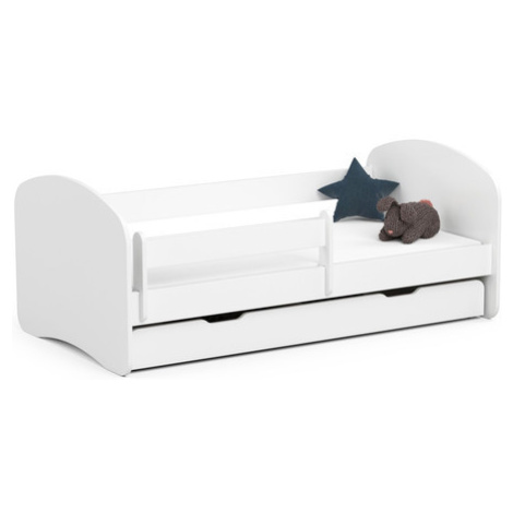 Dětská postel SMILE 160x80 cm - bílá Akord