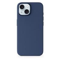 EPICO kožený zadní kryt Mag+ pro iPhone 15 Plus, modrá - 81210131600001