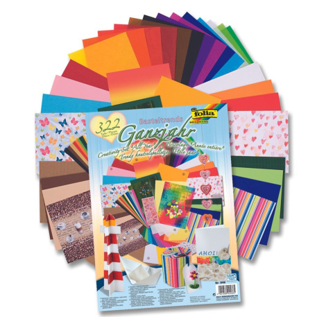 Sada papírů k tvoření - Celoroční Bringmann - Folia Paper