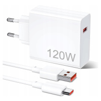 Síťová Nabíječka Usb-c Kabel Telefon 120W