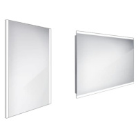 Zrcadlo bez vypínače Nimco 70x50 cm hliník ZP 11001