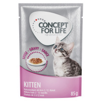 Concept for Life 12 x 85 g - 10 % SLEVA - Kitten - v omáčce