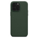 Woolnut kožený kryt pro iPhone 15 Pro Max tmavě zelený