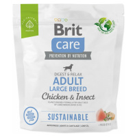 Krmivo Brit Care Dog Sustainable Adult Large Breed Chicken & Insoct 1kg