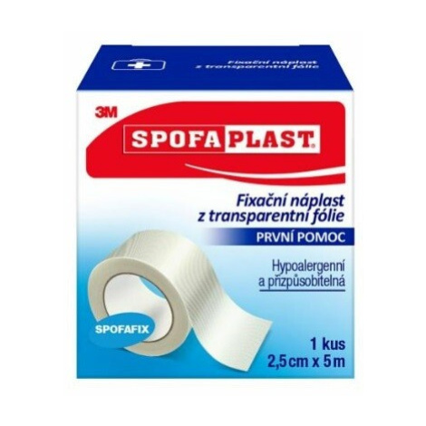 3M Spofaplast 432 Fix.náplast transp.fol.5mx25mm