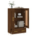 vidaXL Skříň highboard hnědý dub 69,5 x 31 x 115 cm kompozitní dřevo