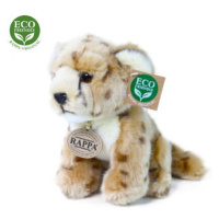 Rappa Plyšový gepard sedící 18 cm ECO-FRIENDLY