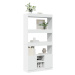 vidaXL Skříň highboard bílá 92 x 33 x 180 cm kompozitní dřevo