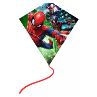 Drak létající Spiderman 59x59cm diamant plastový v sáčku
