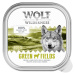 Wolf of Wilderness Adult 12 x 300 g - Green Fields - jehněčí