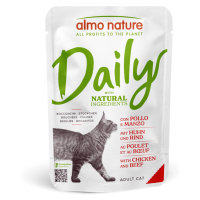 Almo Nature Cat Daily Menu kapsička 24 x 70 g - kuře & hovězí