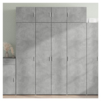 vidaXL Skříň highboard betonově šedá 80x42,5x185 cm kompozitní dřevo