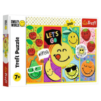 TREFL Smiley: Šťastný Smiley 200 dílků