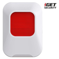 iGET SECURITY EP24 - vnitřní siréna, napájení baterie nebo microUSB pro alarm iGET M5-4G