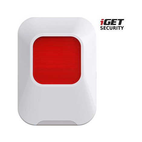 iGET SECURITY EP24 - vnitřní siréna, napájení baterie nebo microUSB pro alarm iGET M5-4G