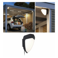 PAULMANN Park + Light LED venkovní nástěnné svítidlo Ikosea IP44 50x203mm 3000K 5,6W 12V antraci