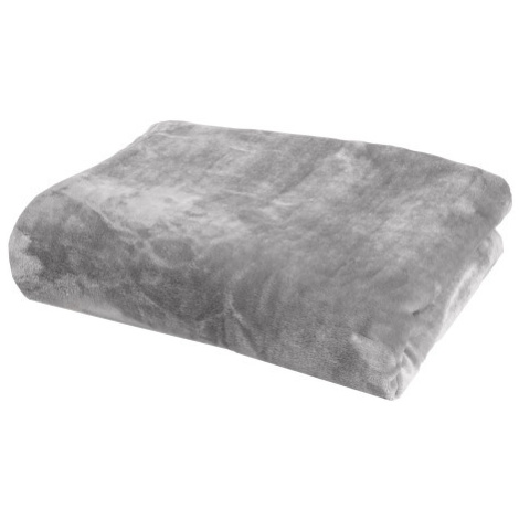 Flanelová deka Cashmere Touch 150x200 cm, stříbrná Asko