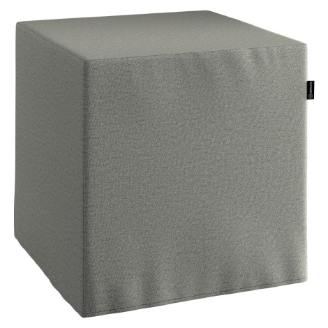 Dekoria Sedák Cube - kostka pevná 40x40x40, šedá, 40 x 40 x 40 cm, Etna, 161-25