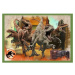 TREFL PUZZLE 4v1 Jurassic World Nebezpeční dinosauři 207 dílků skládačka