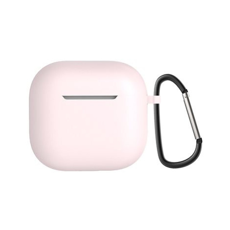 AlzaGuard Skinny Silicone Case pro Airpods 4 růžové