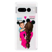 iSaprio Mama Mouse Brunette and Boy pro Google Pixel 7 Pro 5G