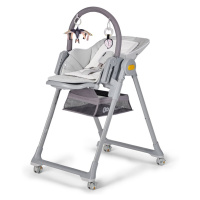 Kinderkraft select Židlička jídelní Lastree Grey, Premium