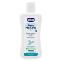 CHICCO Mléko tělové Baby Moments 87 % přírodních složek 200 ml