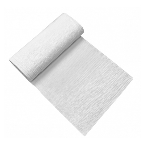 Kvalitex Bavlněné plátno krep bílé, šíře 240cm