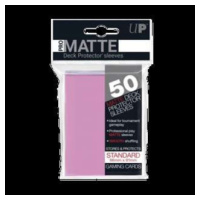 50 Ultra PRO New Standard Sleeves - Matte Bright Pink