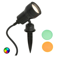Briloner Zemní bodový reflektor Terra LED včetně barevného filtru