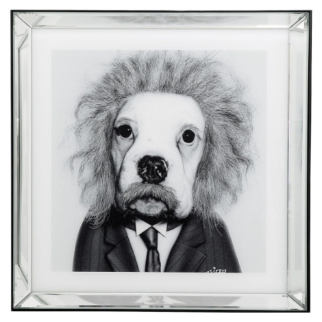 Zarámovaný obraz Genius Albert Einstein 60x60cm