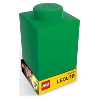 Zelené silikonové noční světýlko LEGO® Classic Brick