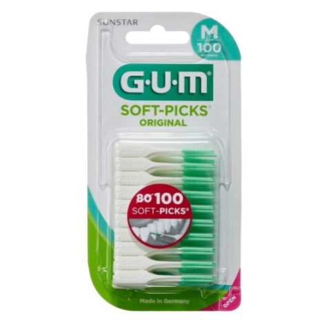 GUM Soft-Picks mezizubní kartáček gumový Medium 100ks