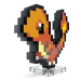 MEGA POKÉMON PIXEL ART - CHARMANDER