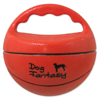 Dog Fantasy Hračka Ball míč s rukojetí pískací 15 cm