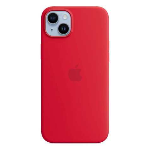 Apple silikonový kryt s MagSafe na iPhone 14 Plus (PRODUCT)RED Červená