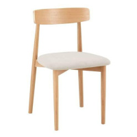 Židle Noah Dubové Dřevo/béžová