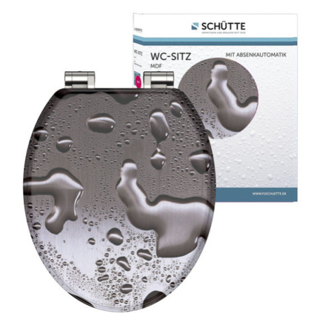 Schütte Záchodové prkénko se zpomalovacím mechanismem (kapky) SCHÜTTE
