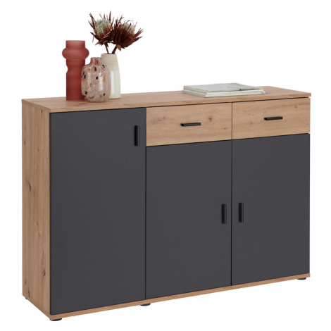 Xora KOMODA, antracitová, dub artisan cm