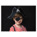 PartyDeco Papírový pirátský klobouk a páska přes oko
