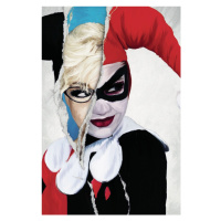 Umělecký tisk Harley Quinn - Dual Face, 26.7 × 40 cm