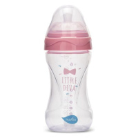 Láhev Mimic 250ml, Transparent pink