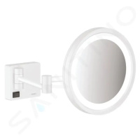 Hansgrohe 41790700 - Kosmetické nástěnné zrcátko s LED osvětlením, matná bílá