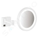 Hansgrohe 41790700 - Kosmetické nástěnné zrcátko s LED osvětlením, matná bílá